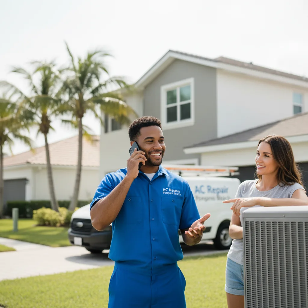 AC Repair Pompano Beach customer support in West Hollywood